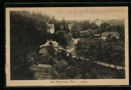AK Bad Rastenberg i. Thür., Villen am Finneck