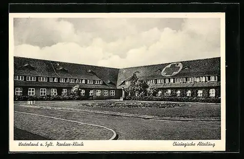 AK Westerland a. Sylt, die Nordsee Klinik, die Chirurgische Abteilung