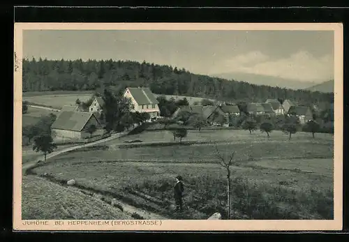 AK Heppenheim an der Bergstrasse, auf der Juhöhe