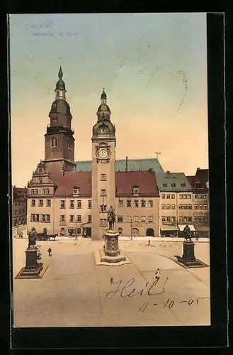 AK Chemnitz, Denkmäler mit dem Markt