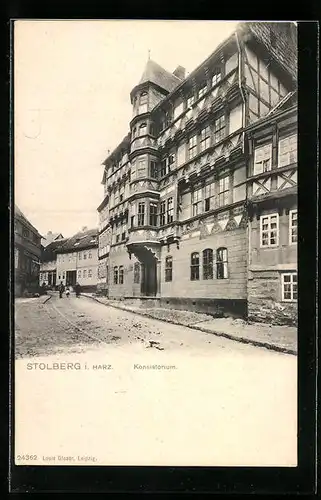 AK Stolberg i. Harz, am Konsistorium