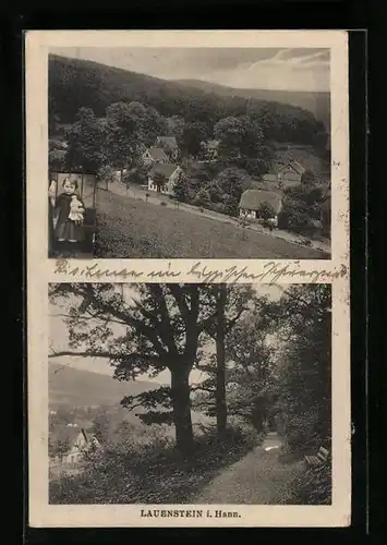 AK Lauenstein i. Hann., Ortstotale, Wanderweg