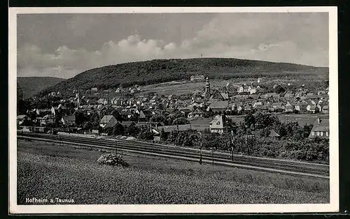 AK Hofheim a. Taunus, Totalansicht aus der Ferne