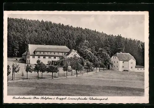 AK Ober-Holzhau im Erzgeb., Fischerbaude