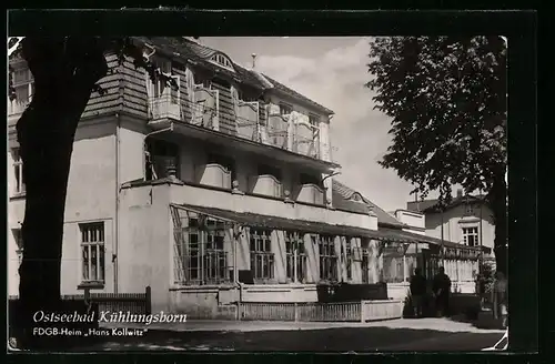 AK Ostseebad Kühlungsborn, FDGB-Heim Hans Kollwitz