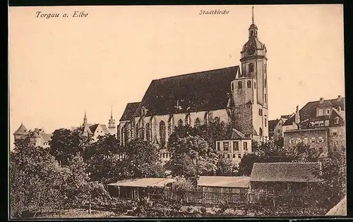 AK Torgau a. d. Elbe, Stadtkirche