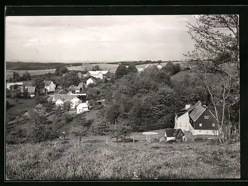 AK Johnsbach-Niederdorf, Gesamtansicht mit dem Betriebsferienheim der LPG Pflanzenproduktion Mühlberg /Elbe