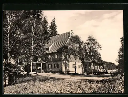 AK Schellerhau i. Erzgeb., HO-Gaststätte Putzmühle