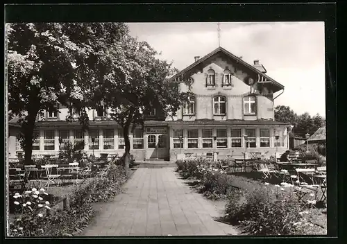 AK Plau i. Meckl., FDGB-Erholungsheim Waldheim am Plauer See