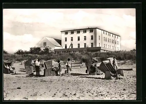 AK Neuhaus /Ostsee, FDGB-Heim Lebensfreude