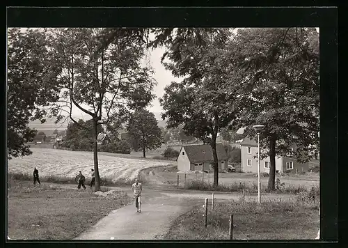 AK Nassau i. Erzgeb., Teilansicht vom Ort