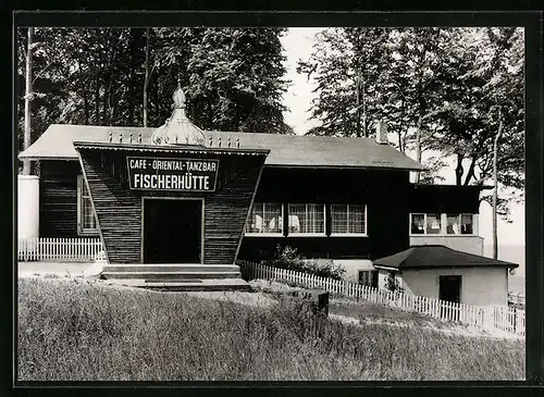 AK Ostseebad Ückeritz, HO-Gaststätte Fischerhütte