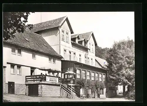 AK Altenbrak (Harz), FDGB-Erholungsheim Weisses Ross