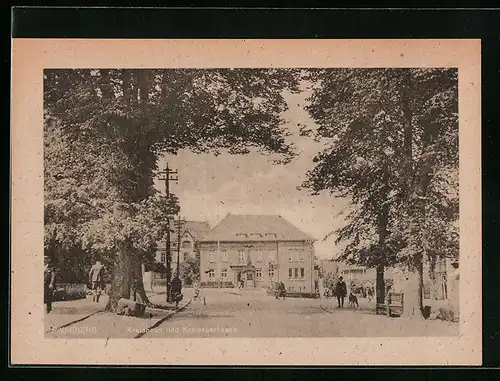 AK Pinneberg, Kreishaus und Kreissparkasse