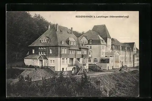 AK Roderbirken b. Leichlingen, Haus Roderbirken, Männerabteilung