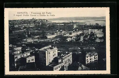 AK Genova, Panorama del Porto