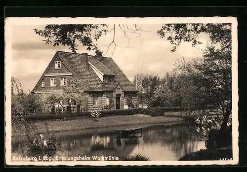 AK Ratzeburg i. Lbg., Erholungsheim Walkmühle