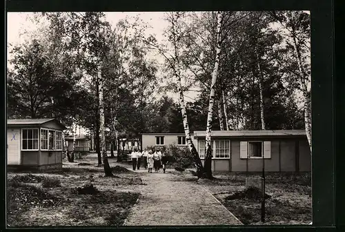 AK Bad Saarow, FDGB-Bungalow-Dorf
