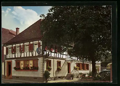 AK Kappelrodeck /Bad. Schwarzwald, Gasthof-Pension zum Prinzen