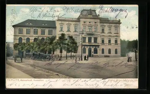 AK Teplitz, Kaiserbad, Kursalon