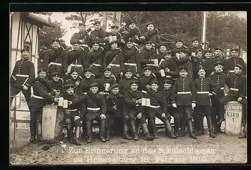 AK Hammelburg, Zur Erinnerung an das Schulschiessen 1910