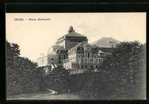 AK Cassel, vor dem Neuen Hoftheater