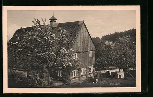 AK Hain, Wohngebäude im Ort