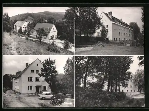 AK Schmiedeberg, Martin-Luther-King-Haus in vier Ansichten