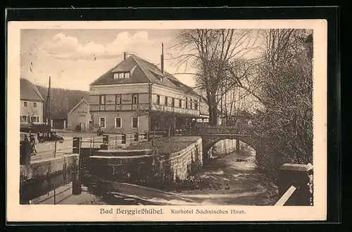 AK Berggiesshübel, Kurhotel Sächsisches Haus