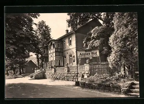 AK Gohrisch i. Sächs. Schweiz, Hotel Annas Hof