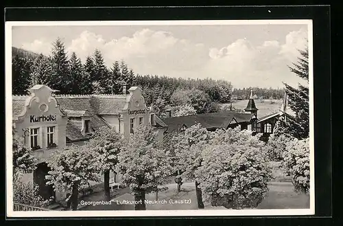 AK Neukirch i. Lausitz, Kurhotel Georgenbad