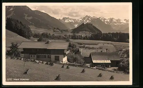 AK Thalhofen i. bayr. Allgäu, Gasthof Haus Hoerner