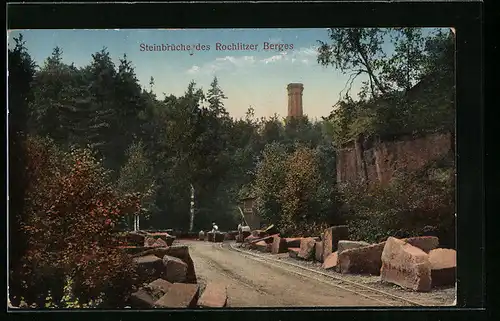 AK Rochlitz, Steinbrüche des Rochlitzer Berges