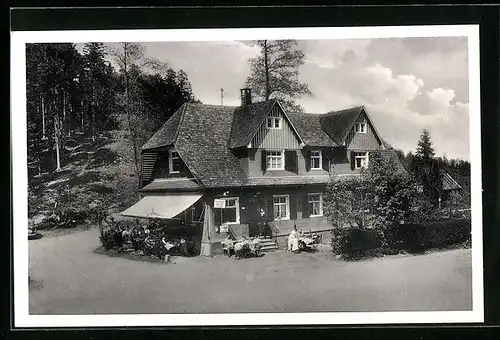 AK Gernsbach, Gasthaus zur Nachtigall