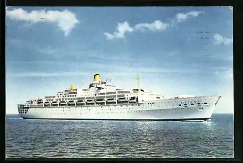 AK Passagierschiff Oriana der P&O auf See