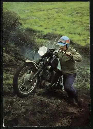 AK Motorradmehrkämpfer der GST, Motorrad, NVA