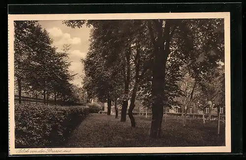 AK Berlin, Marthashofschule, Schwedterstr. 37-40, Blick von der Strasse aus