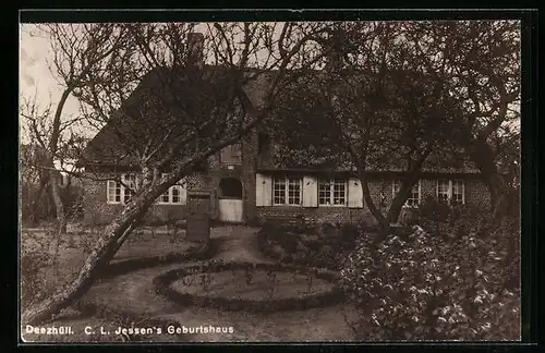 AK Deezbüll, C. L. Jessen`s Geburtshaus