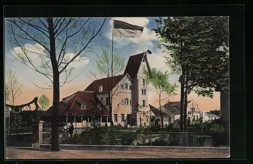 AK Niendorf /Ostsee, Blick auf Ferienkolonie