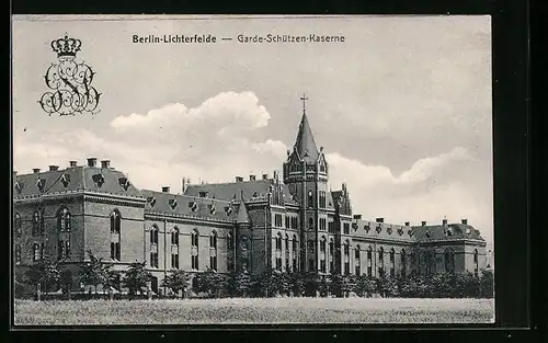 AK Berlin-Lichterfelde, Garde-Schützen-Kaserne