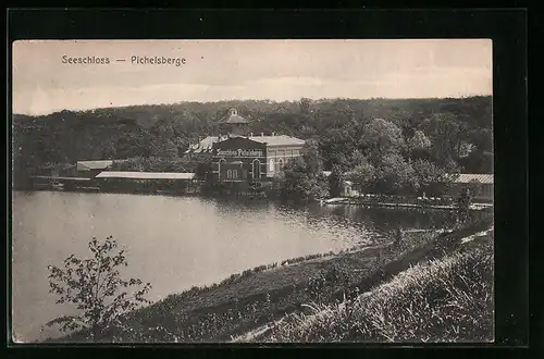 AK Berlin-Pichelsberg, Gasthaus Seeschloss Pichelsberge