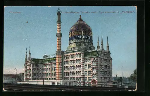 AK Dresden, Orientalische Tabak- und Cigarettenfabrik Yenidze