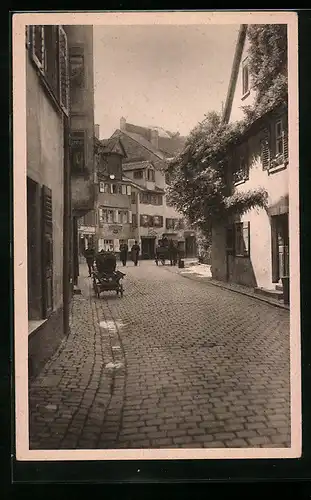 AK Lindau i.B., Strassenpartie Fischergasse