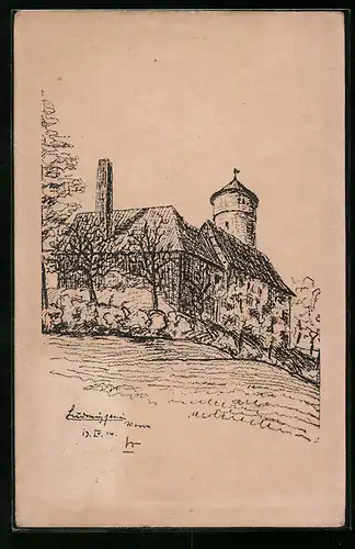 Künstler-AK Ludwigstein, Jugendburg