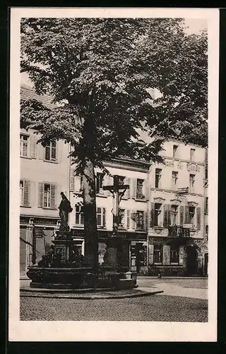 AK Freiburg i.B., Hotel zur Linde