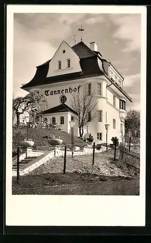 AK Grünwald, Gästehaus Tannenhof, Marktplatz 3