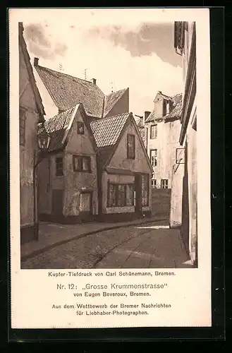 AK Bremen, Grosse Krummenstrasse