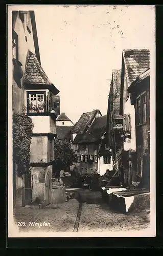 AK Wimpfen, Strassenpartie