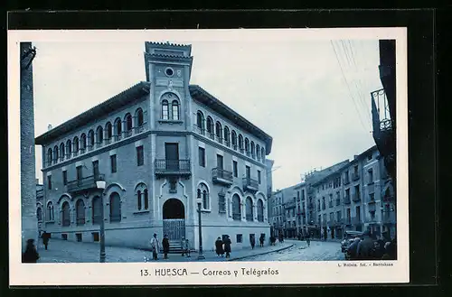 AK Huesca, Correos y Telégrafos