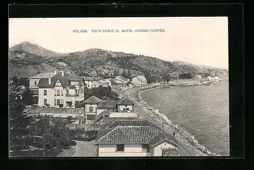 AK Málaga, Vista desde el Hotel Hernan Cortés